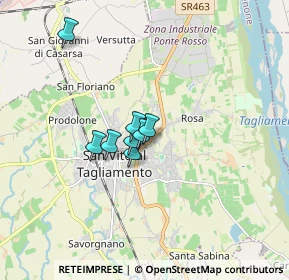Mappa Via dei Cipressi, 33078 San Vito al Tagliamento PN, Italia (2.34154)