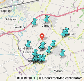 Mappa Via Camol di Brugnera, 33070 Brugnera PN, Italia (1.849)