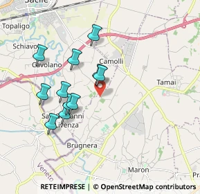 Mappa Via Camol di Brugnera, 33070 Brugnera PN, Italia (1.64)