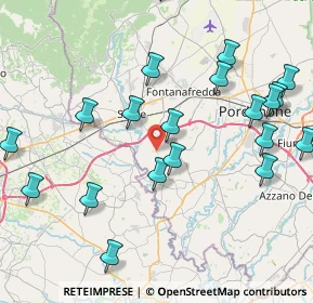 Mappa Via Camol di Brugnera, 33070 Brugnera PN, Italia (9.5245)