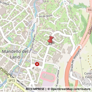Mappa Strada per Maggiana, 24, 23826 Mandello del Lario, Lecco (Lombardia)