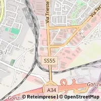 Hartă Gorizia