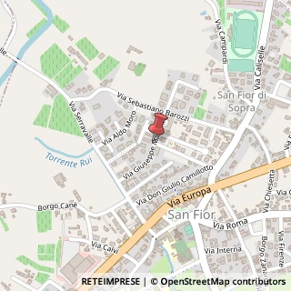 Mappa Via Giuseppe Mazzini, 48, 31020 San Fior, Treviso (Veneto)