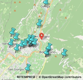 Mappa Via Maffei, 38062 Arco TN, Italia (1.9125)