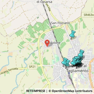Mappa Via San Martino, 33078 San Vito al Tagliamento PN, Italia (1.5075)