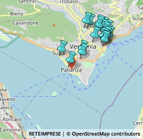 Mappa Via Costantino Cietti, 28921 Verbania VB, Italia (1.987)