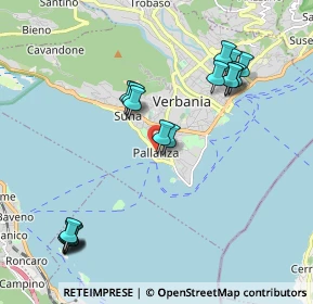 Mappa Via Costantino Cietti, 28921 Verbania VB, Italia (2.20667)