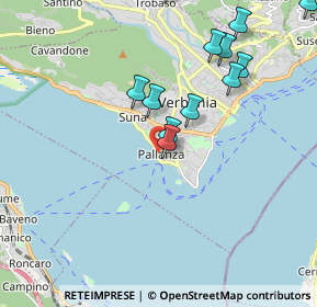 Mappa Via Costantino Cietti, 28922 Verbania VB, Italia (2.05)