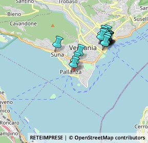 Mappa Piazza Pedroni, 28922 Verbania VB, Italia (1.7355)