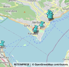 Mappa P.zza C. Pedroni, 28922 Verbania VB, Italia (2.07818)