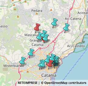 Mappa Via Bellini, 95030 Sant'Agata li Battiati CT, Italia (4.08053)