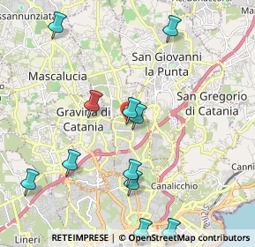 Mappa Via Salvo D'Acquisto, 95030 Sant'Agata li Battiati CT, Italia (2.65455)
