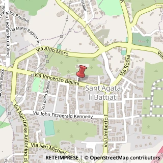 Mappa Via Salvo D'Acquisto, 95030 Sant'Agata li Battiati CT, Italia, 95030 Sant'Agata li Battiati, Catania (Sicilia)