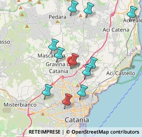 Mappa Via Salvo D'Acquisto, 95030 Sant'Agata li Battiati CT, Italia (4.19364)