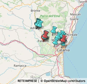 Mappa Via Potenza, 95047 Paternò CT, Italia (10.11842)