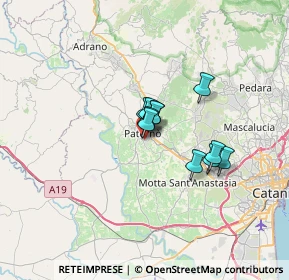 Mappa Via Potenza, 95047 Paternò CT, Italia (4.38818)