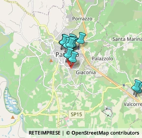 Mappa Via Potenza, 95047 Paternò CT, Italia (1.545)