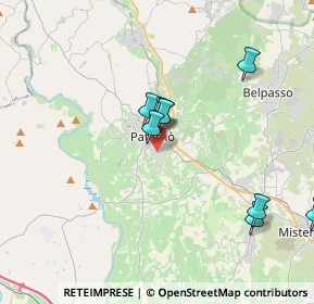 Mappa Via Potenza, 95047 Paternò CT, Italia (4.95545)