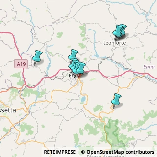 Mappa Via Salvatore Ingrà, 94100 Enna EN, Italia (7.68455)