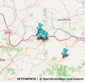 Mappa Viale dell'Unità d'Italia Bassa, 94100 Enna EN, Italia (3.43455)