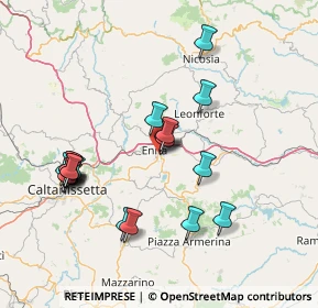 Mappa Viale dell'Unità d'Italia Bassa, 94100 Enna EN, Italia (16.814)