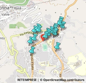 Mappa Viale dell'Unità d'Italia Bassa, 94100 Enna EN, Italia (0.317)