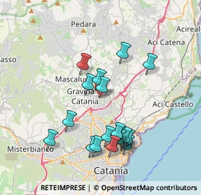 Mappa Via A. Musco, 95030 Sant'Agata li Battiati CT, Italia (4.08105)