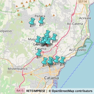 Mappa Via A. Musco, 95030 Sant'Agata li Battiati CT, Italia (2.6975)