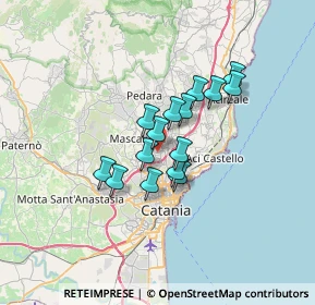 Mappa Via A. Musco, 95030 Sant'Agata li Battiati CT, Italia (5.19)