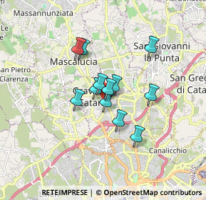 Mappa Gravina Di Catania, 95030 Gravina di Catania CT, Italia (1.29)