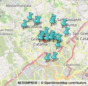 Mappa Gravina Di Catania, 95030 Gravina di Catania CT, Italia (1.4075)