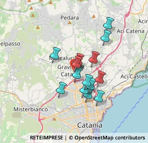 Mappa Gravina Di Catania, 95030 Gravina di Catania CT, Italia (3.015)