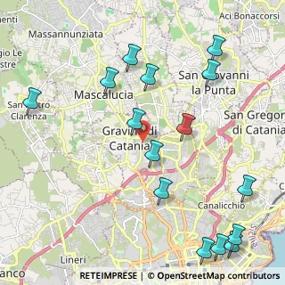 Mappa Via Antonio Gramsci, 95030 Catania CT, Italia (2.97)