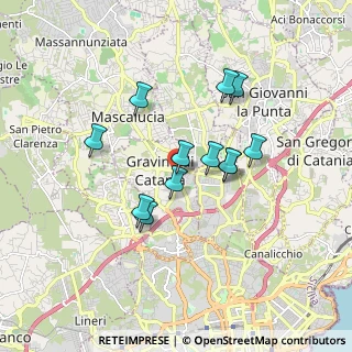 Mappa Via Antonio Gramsci, 95030 Catania CT, Italia (1.59417)