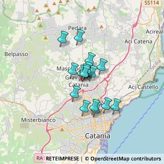 Mappa Via Antonio Gramsci, 95030 Catania CT, Italia (2.59563)