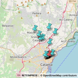 Mappa Via Antonio Gramsci, 95030 Catania CT, Italia (4.153)