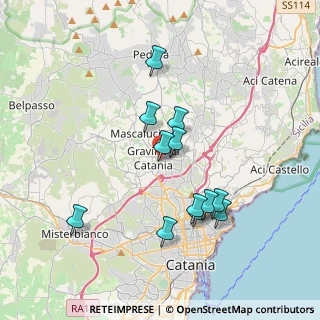 Mappa Via Antonio Gramsci, 95030 Catania CT, Italia (3.7925)