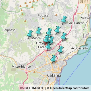 Mappa Via Antonio Gramsci, 95030 Catania CT, Italia (2.67769)