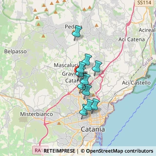 Mappa Via Antonio Gramsci, 95030 Catania CT, Italia (2.65818)