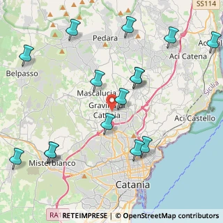 Mappa Via Antonio Gramsci, 95030 Catania CT, Italia (5.59267)