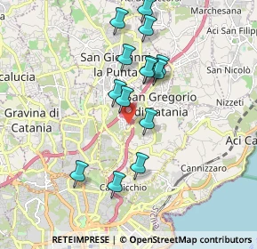 Mappa Via Siracusa, 95027 Carrubazza-Motta CT, Italia (1.89857)