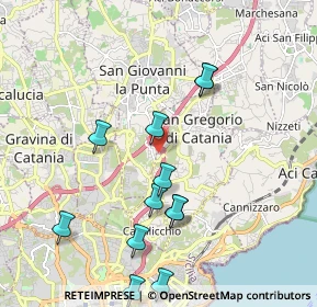 Mappa Via Siracusa, 95027 Carrubazza-Motta CT, Italia (2.38083)