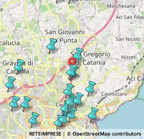 Mappa Via Siracusa, 95027 Carrubazza-Motta CT, Italia (2.8845)