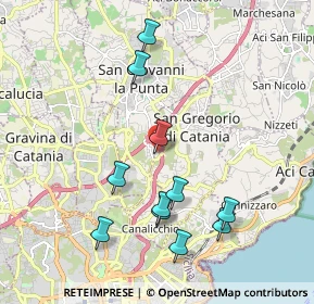 Mappa Via Siracusa, 95027 Carrubazza-Motta CT, Italia (2.25727)