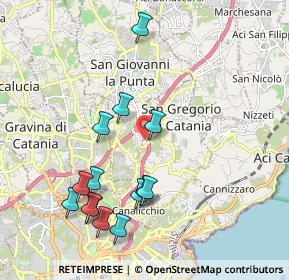 Mappa Via Siracusa, 95027 Carrubazza-Motta CT, Italia (2.36286)