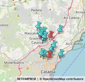 Mappa Via Giuseppe Mazzini, 95030 Sant'Agata Li Battiati CT, Italia (2.46)