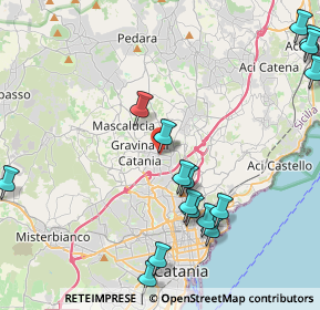 Mappa Via Giuseppe Mazzini, 95030 Sant'Agata Li Battiati CT, Italia (5.7425)