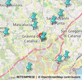 Mappa Via Giuseppe Mazzini, 95030 Sant'Agata Li Battiati CT, Italia (2.675)