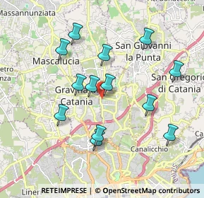 Mappa Via Giuseppe Mazzini, 95030 Sant'Agata Li Battiati CT, Italia (2.01615)