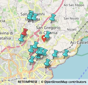 Mappa Via Raffaello Sanzio, 95027 Carrubazza-Motta CT, Italia (2.0375)